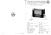 Tesla 501a - Navod k udrzbe 